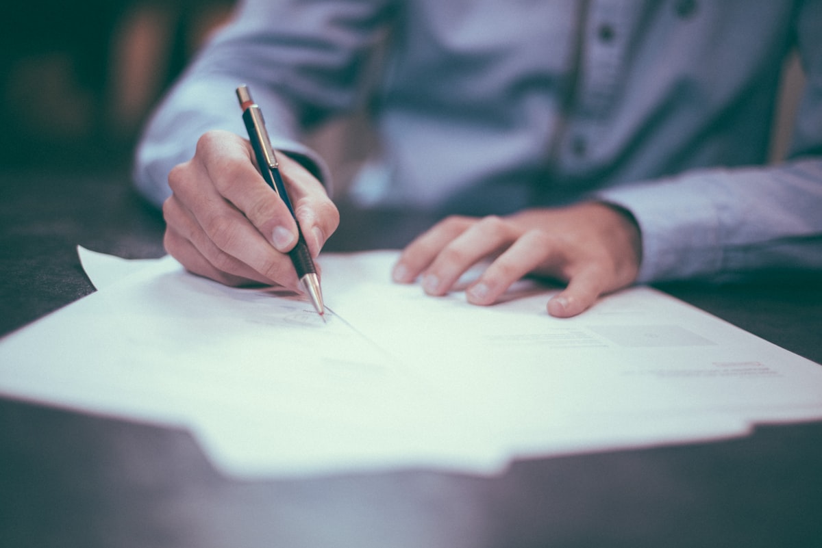 Insurance documents and family planning for home care